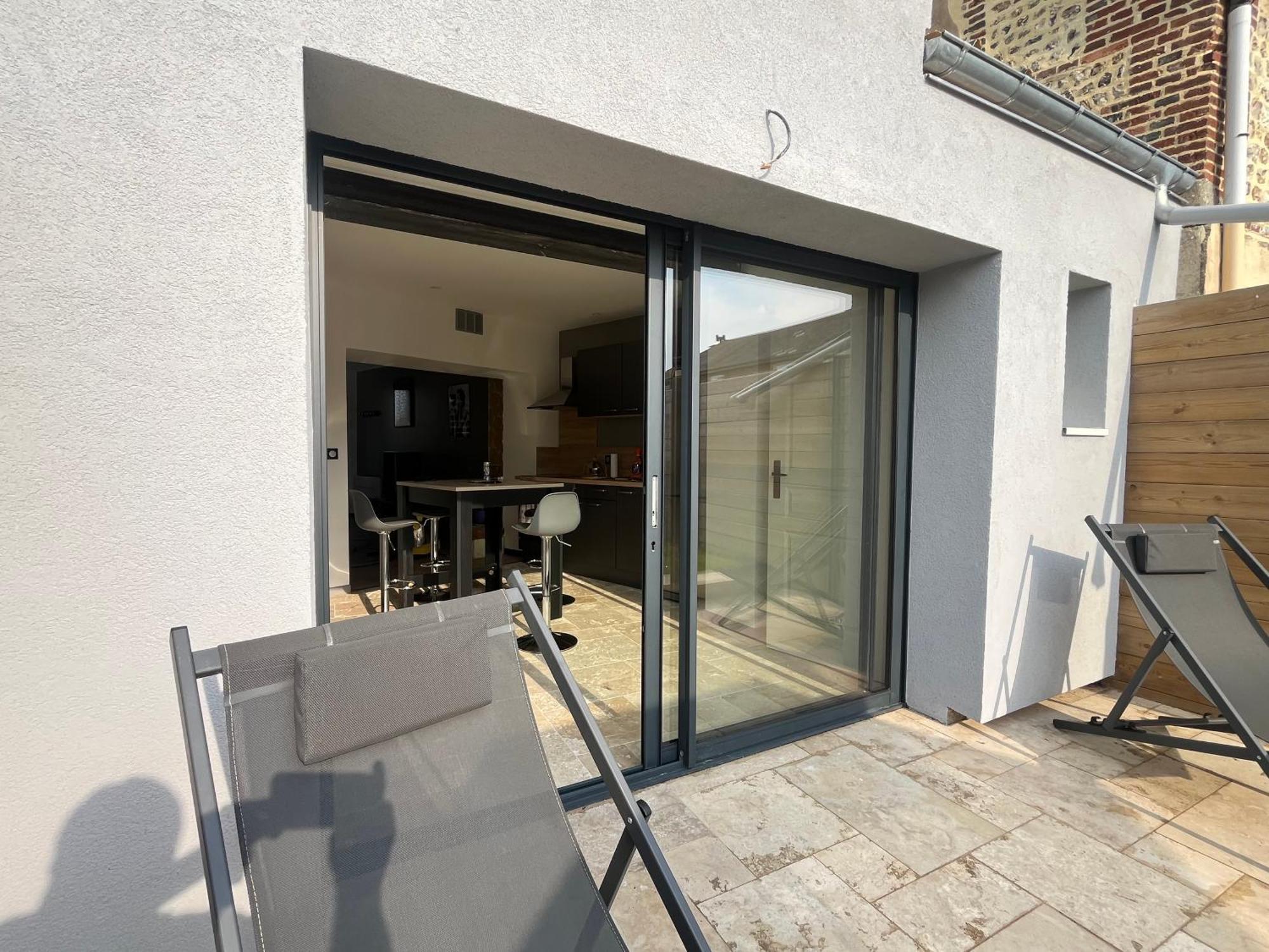 Gite Le Davidson, Maison Avec Jardin Ypreville-Biville Esterno foto